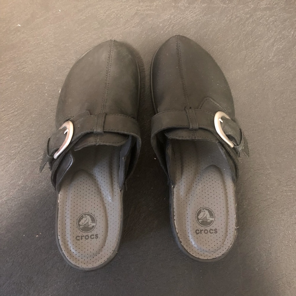 CROCS clog Size 9, Black
